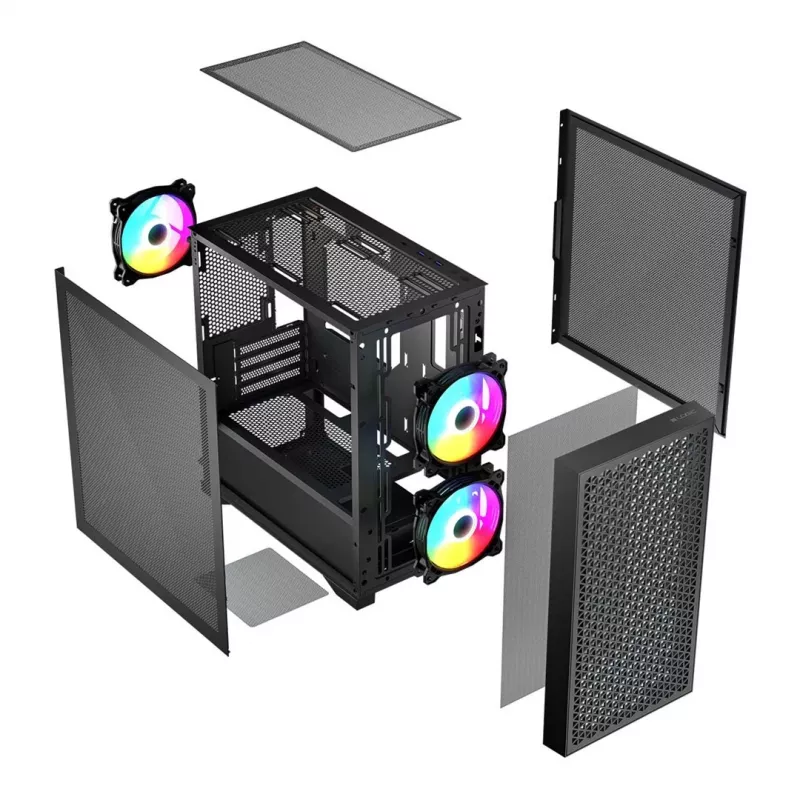 Logic DART PRO ARGB MINI USB-C PC korpus must