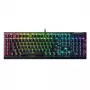 Razer BlackWidow V4 X mehaaniline mänguklaviatuur, Yellow Switch, USA paigutus, juhtmega, must
