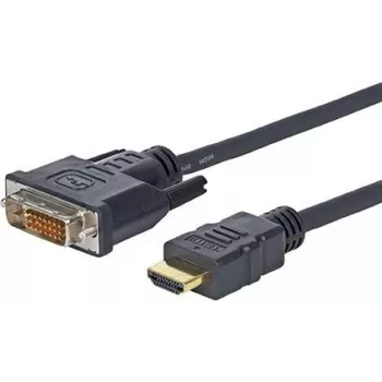 Vivolink PROHDMIDVI2 videokaabli adapter 2 m HDMI Type A (Standard) DVI-D Must