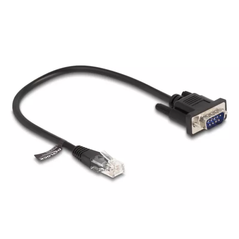 Võrgukaabel DeLOCK 88008 Must 0,3 m RJ-45