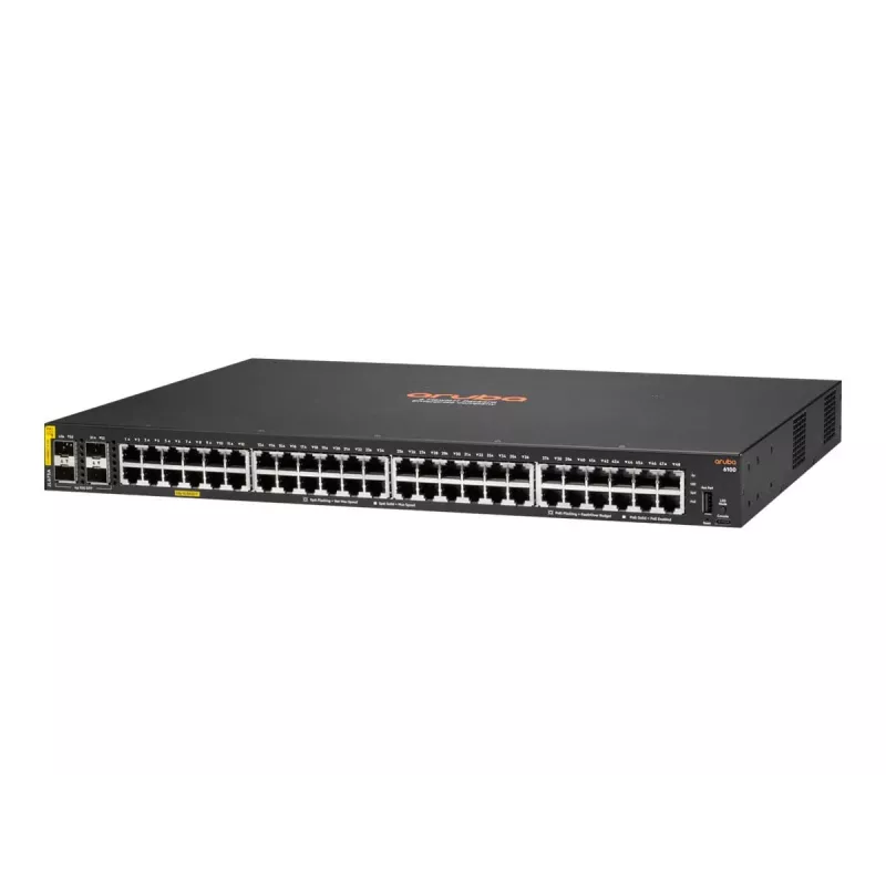 Hallatav lüliti HPE Aruba Networking Aruba 6100 48G PoE 4SFP+ 370W