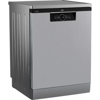 Nõudepesumasin BEKO BDFN26531X — eraldiseisev 60 cm, 15 komplekti, 46 dB, roostevaba teras, LED-puuteekraan