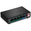 TRENDNET 5-Pordiline Gigabit PoE+ lüliti 60W