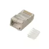 Extralink CAT6 FTP RJ45 pistik 8P8C isane/emane läbipaistev