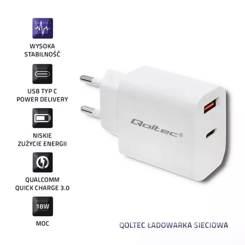 Toiteadapter Qoltec 51714