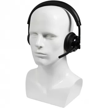 Juhtmeta peakomplekt Plusonic W320 Dual DECT Stereo — juhtmeta DECT stereo peakomplekt, kahe baasjaama tugi