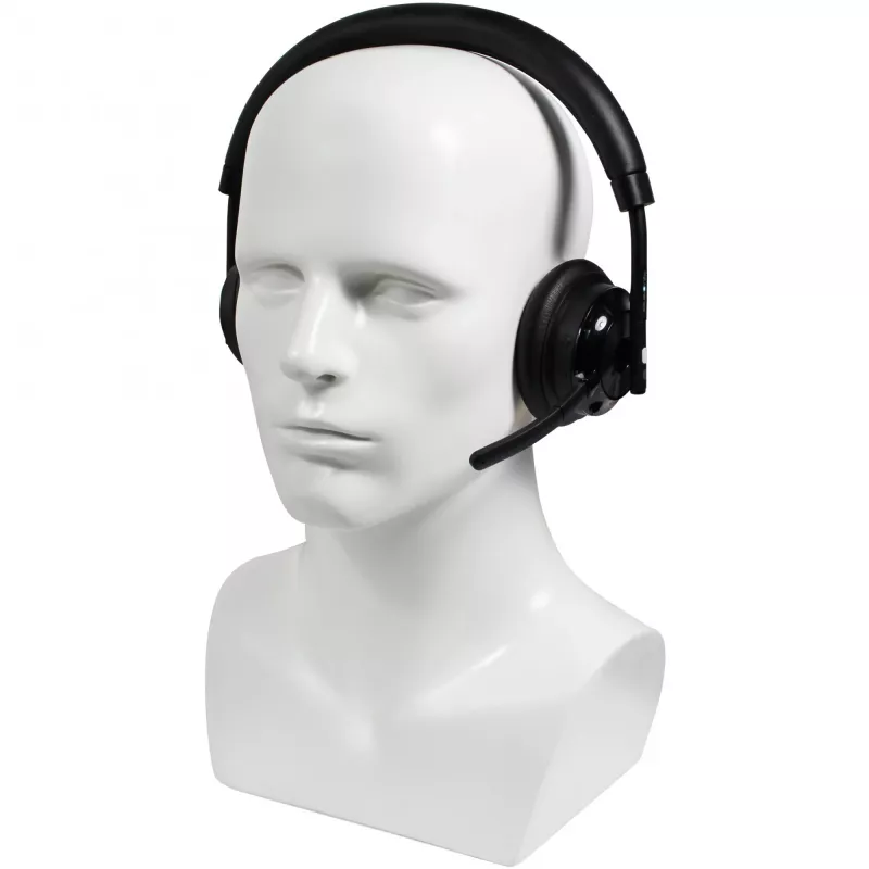 Juhtmeta peakomplekt Plusonic W320 Dual DECT Stereo — juhtmeta DECT stereo peakomplekt, kahe baasjaama tugi