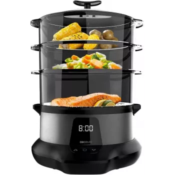 Cecotec Food Steamer | Vapovita 3000 Pro | 1000 W | Korvide arv 3