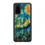 Kaitsev telefoniümbris iKins Samsung Galaxy S20 jaoks — must tähistaeva disain