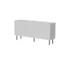 Kummut Cama Meble LUCCA 3D 165x40x80 cm, valge, puitlaastplaadist korpus