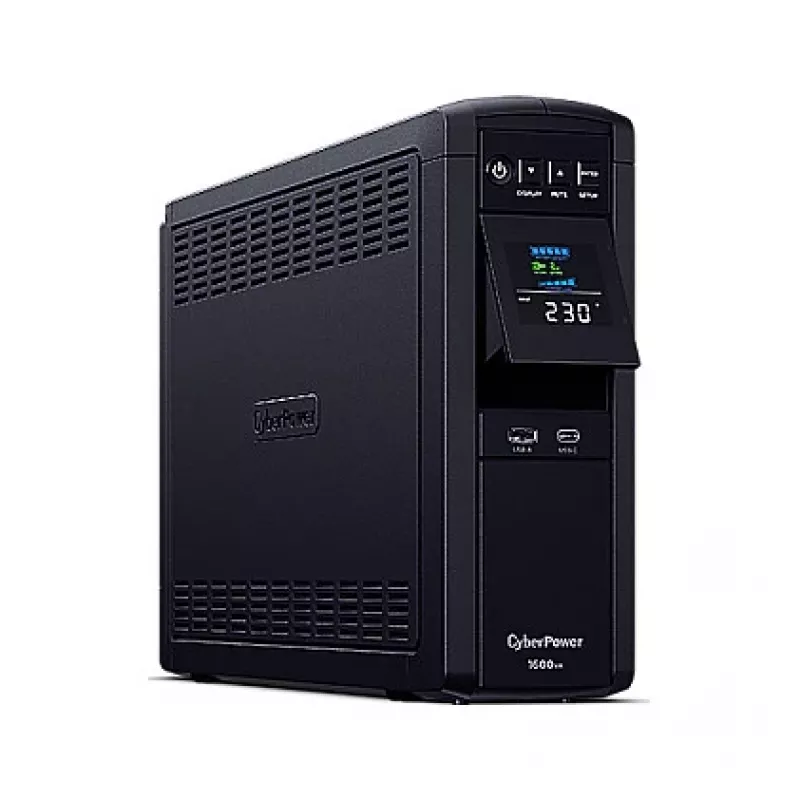 CyberPower CP1600EIPFCLCD katkematu toiteallikas (UPS) Line-Interactive 1.6 kVA 1000 W 6 vahelduvvoolupistikupesa