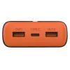 TRACER EnerGen 20000 mAh akupank, Power Delivery 20W, USB-C sisend, 2×USB-A väljundit, toetab 3 seadet, oranž