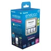 Akulaadija PANASONIC Eneloop Smartplus BQ-CC55 + 4x AA 2000 mAh (K-KJ55MCD40E)
