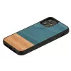 Man & Wood telefoniümbris iPhone 12 mini jaoks – denim must