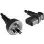 Microconnect PE010418AUSTRALIA-A toitekaabel Must 1,8 m Toitepistik tüüp I C13 pesa