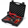 Kaablikrimpsaja komplekt Knipex 97 91 04 V01 Hall Oranž Punane 5 tk