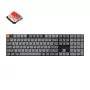 Keychron K5 Max klaviatuur universaalne USB RF juhtmevaba Bluetooth must hall mehaaniline RGB