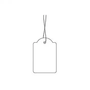 Nööriga märgistussildid HERMA 6933 18x28 mm valge nööriga