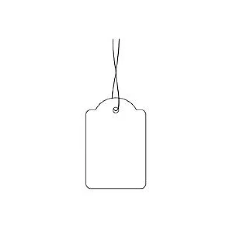 Nööriga märgistussildid HERMA 6933 18x28 mm valge nööriga