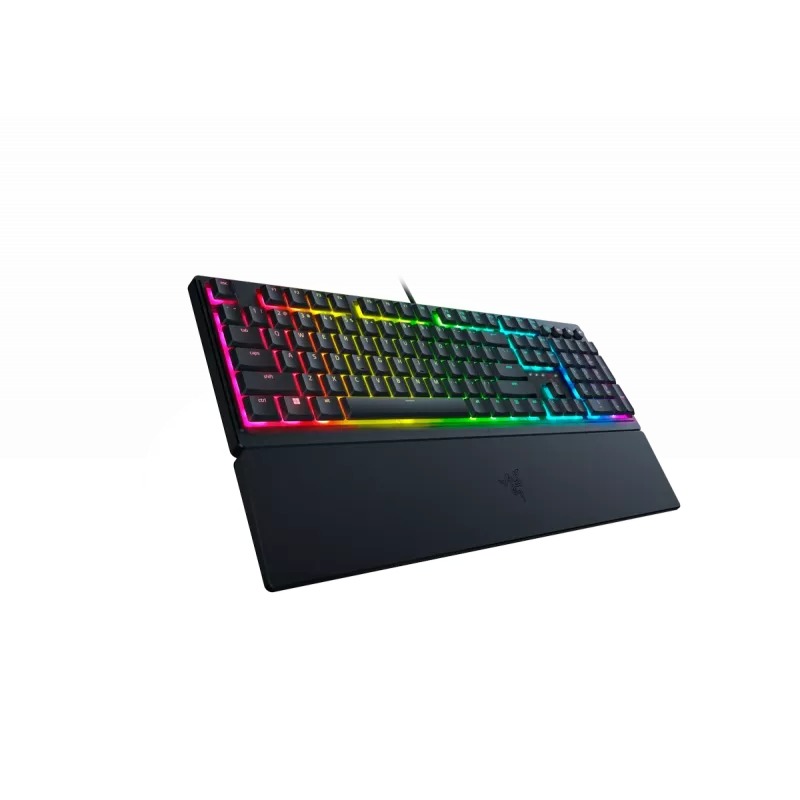Razer Ornata V3 RGB mänguklaviatuur USB must täissuuruses juhtmega Mecha-membrane