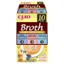 INABA Ciao Broth maiused kassidele, kana, kala ja jaakobikarbid, 10 x 40 g