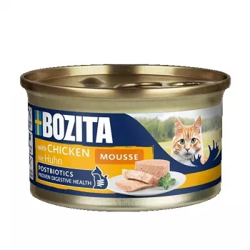 Märg kassitoit BOZITA Mousse Chicken 85 g — täiskasvanud, teraviljavaba