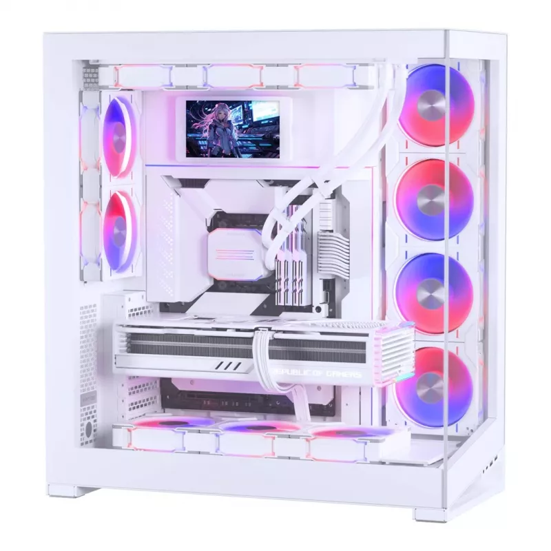 LCD-paneeli komplekt Phanteks PH-HRLCD_WT01 Universal 5V 80mm