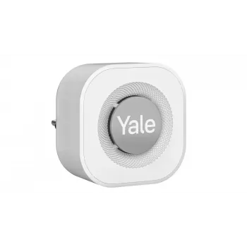 Yale uksekell helin hall, valge