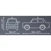 Trabant 601 Polizei, ehitusmänguasi