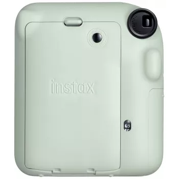 Kiirkaamera Fujifilm Instax Mini 12 Roheline — pilt 86x54 mm, film 62x46 mm, 60 mm ekvivalentne fookuskaugus