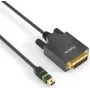 PureLink Ultimate Series ULS2100 - Adapterkaabel - Single Link - Mini DisplayPort (M) lukustusega DVI-D (M) kruvilukuga - DisplayPort 1.2 - 1 m - ümmargune, 2K tugi - must