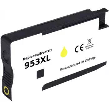 Renkforce Ink asendab HP 953 XL (F6U18AE) ühilduv Kollane RF-5655880 (RF-5655880)