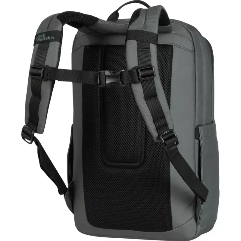 Jack Wolfskin Smileyworld seljakott - roheline/hall, 22 L