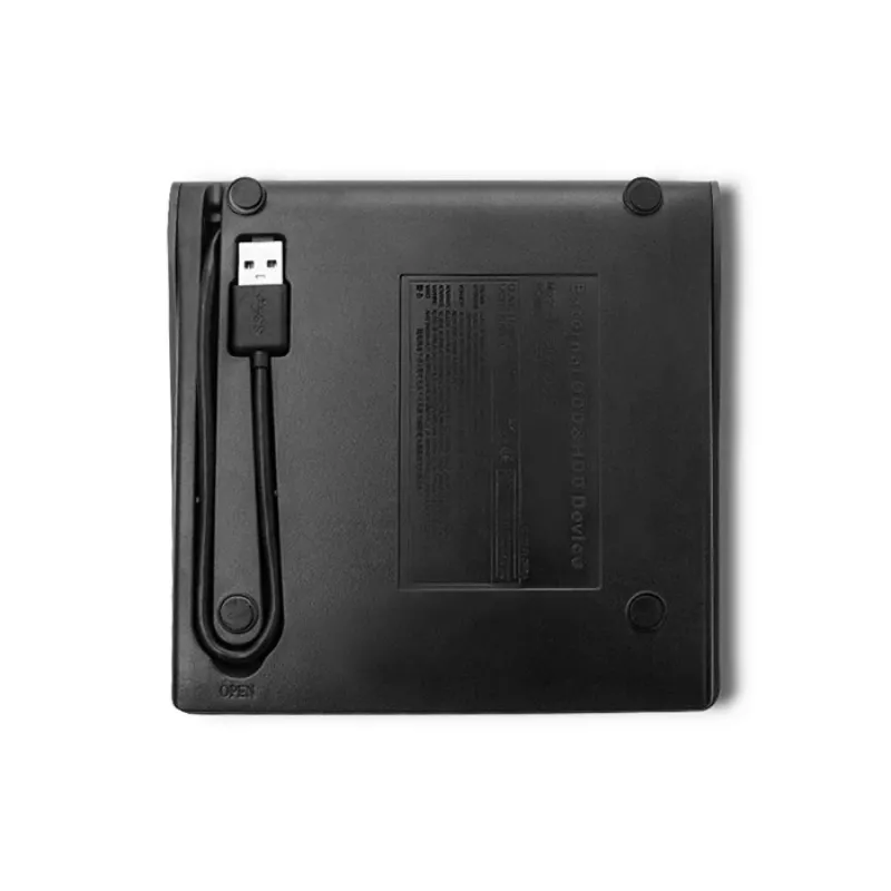Väline USB 2.0 SATA optilise draivi korpus Qoltec 51863 must