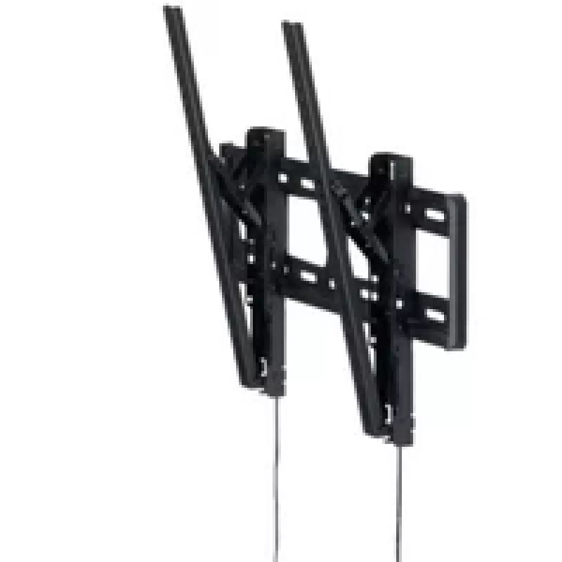 HAGOR BL Tilt 400 - kinnituskomplekt (seinakinnitus) - lameekraanile - must - ekraani suurus: 81-124 cm (32-49) - kinnitusliides: kuni 400 x 400 mm