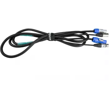 EUROLITE 3 m DMX kombokaabel P-Con ja 3‑kontaktilise XLR‑pistikuga