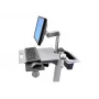Ergotron Neo-Flex korvi ja käepideme komplekt - paigalduskomplekt (käepide, korv) - kaheastmeline hall - kärule paigaldatav - toodetele P/N: 24-205-214, 24-206-214 (97-545)