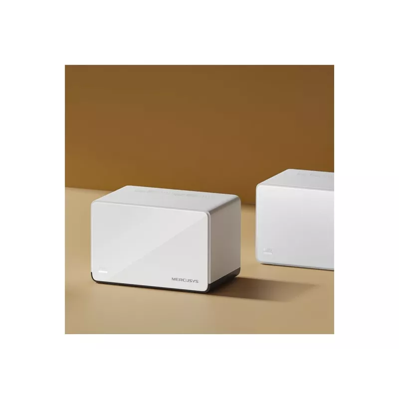 Traadita ruuter MERCUSYS Halo H85X 2‑pack Dual Band Wi‑Fi 6 kuni 3000 Mbps võrksüsteem