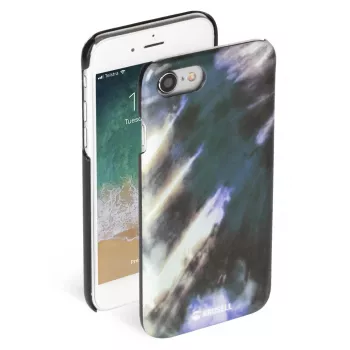 Kaitsev klappümbris Krusell Limited Apple iPhone 8/7 jaoks — twirl earth disain