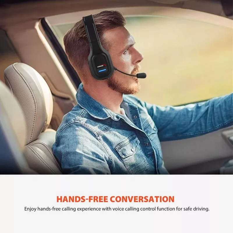Audiocore 74452 Bluetooth peakomplekt kõrvaklapid mürasummutuse mikrofoniga Call Center Google Siri kontor juhtmevaba