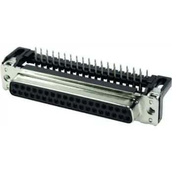 D-Sub pistik Harting 09664127601 37 kontakti emane Must metallik
