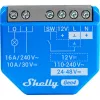 Nutikalt lüliti Shelly 1 Gen4, juhtmevaba, 240 V AC, Bluetooth 5.0 / Wi‑Fi / ZigBee, plastkorpus, 42×16×37 mm, pakis 2 tk