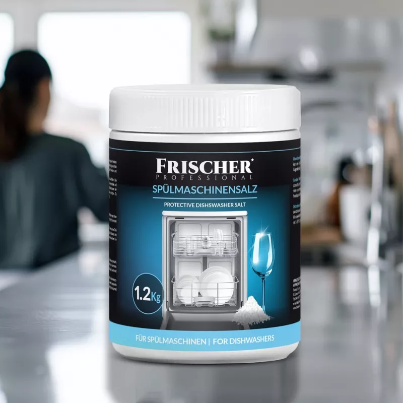 Nõudepesumasina sool FRISCHER FR00101_1200, 1,2 kg, veepehmendussool plastpurgis