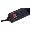 Liigpingekaitse Gembird SPG5-C-10 Must 5 vahelduvvoolupistikut 250V 3m