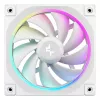 120 mm valge arvutikorpuse ventilaator DeepCool FL12 WH, 2150 RPM, PWM, 55 CFM, 32 dB, FDB, 4-pin