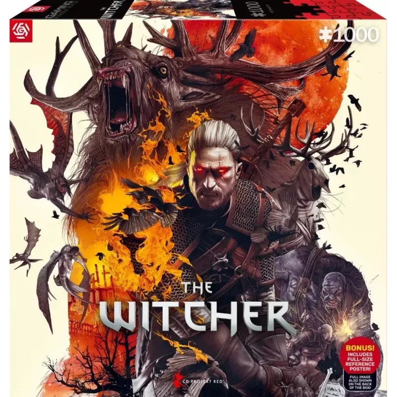 Good Loot Gaming Puzzle: The Witcher Monsters, 1000 tk