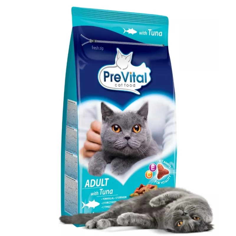 PREVITAL Täiskasvanud tuunikalaga - kuiv kassitoit - 1,4kg