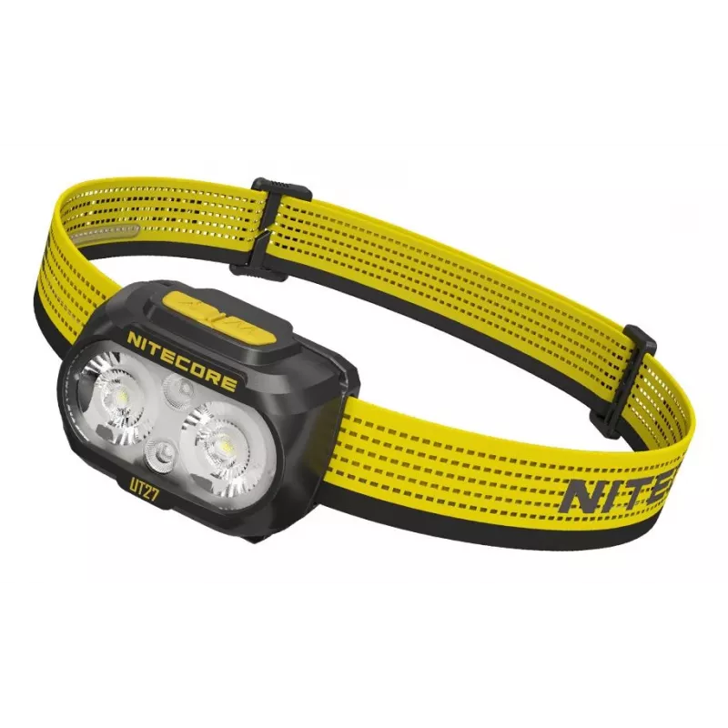 Nitecore UT27 MCT Must, Kollane Pealamp LED