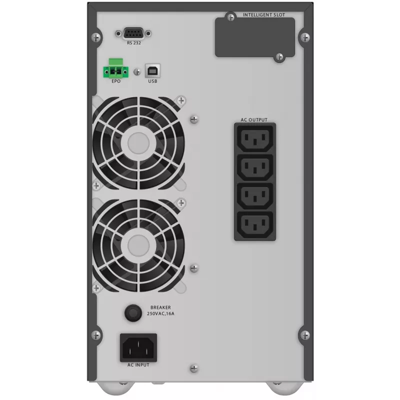 PowerWalker VFI 2000 TG Topeltmuundus (Online) 2 kVA 1800 W 4 pistikupesa