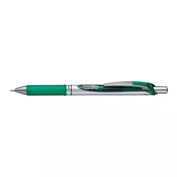 Sissetõmmatav geelpliiats Pentel EnerGel Xm Roheline